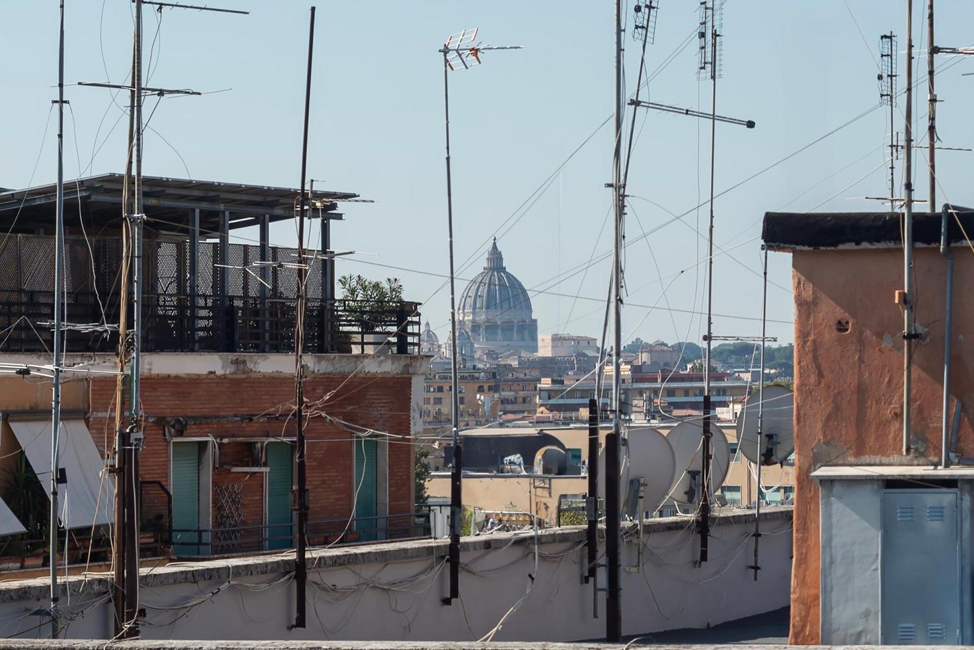 Flaminio Apartment Panoramic View With Terrace Roma Exterior foto